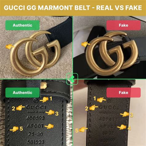 gucci gg belt real